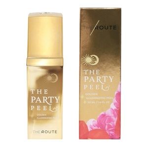 THE ROUTE BEAUTY THE PARTY PEEL GOLDEN ILLUMINIZING PEEL 30ML - BNIB